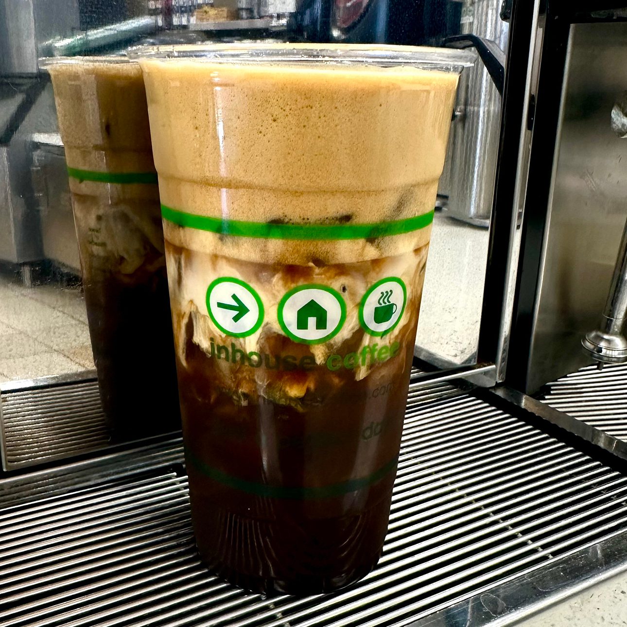 Iced Freddo.