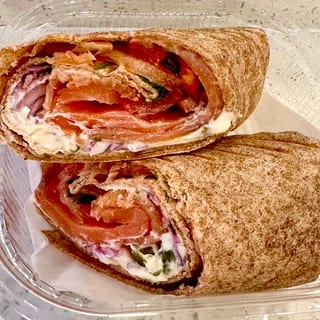 Lox Wrap Sandwich
