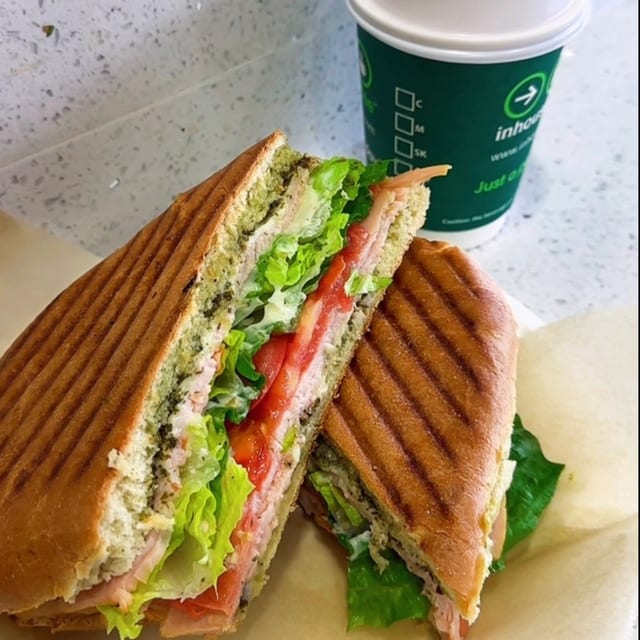Chicken Pesto Panini.
